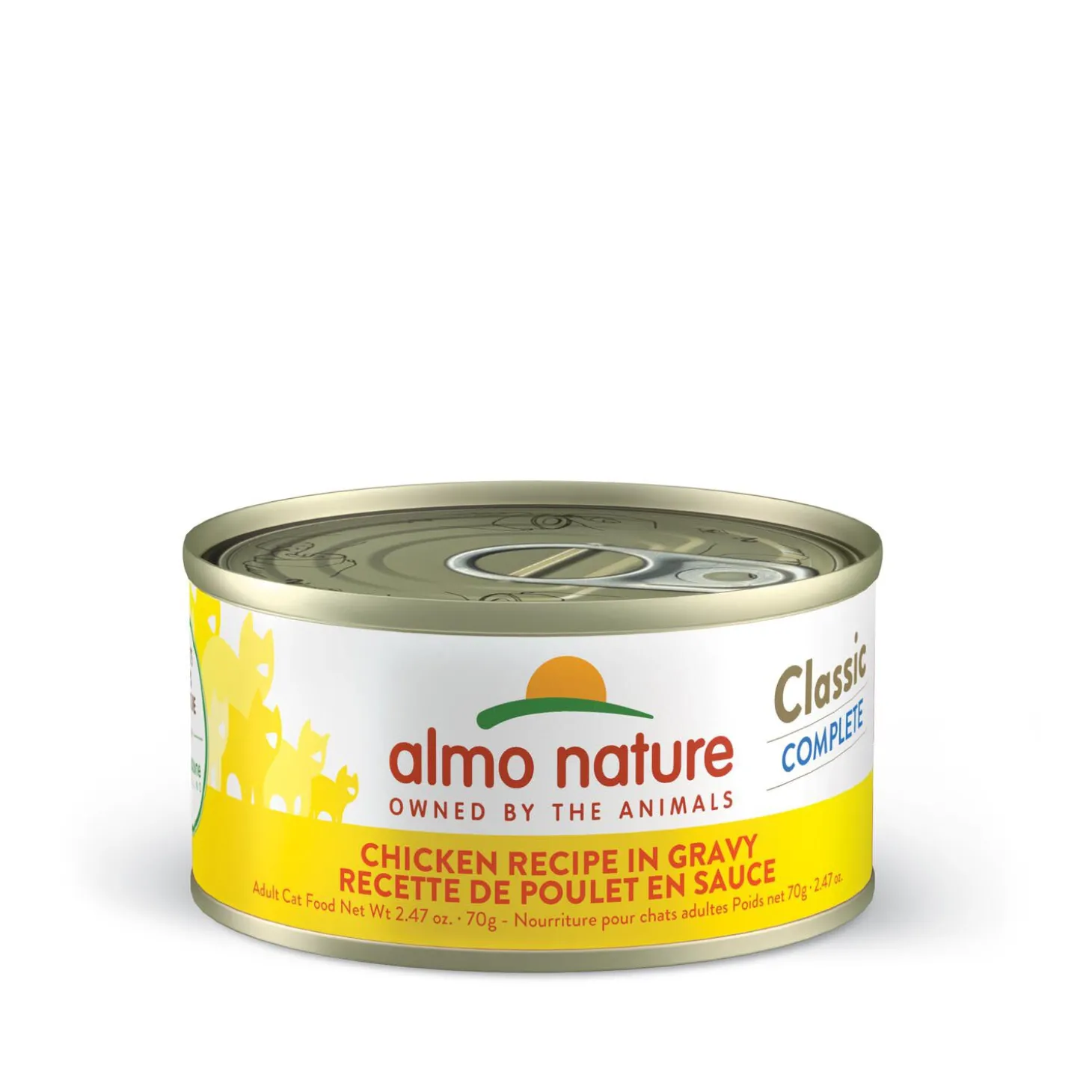 « Classic Complete » Chicken Recipe in Gravy for Cats, 70 g