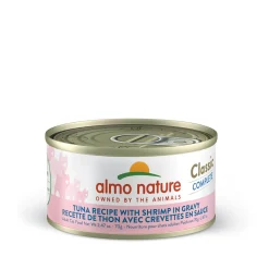 « Classic Complete » Tuna Recipe with shrimp in Gravy for Cats, 70 g