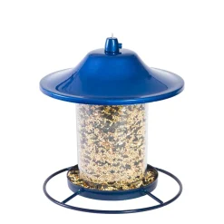 2 lb Blue sparkle panorama feeder