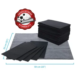 Activated Carbon Training Pads, 50 un.