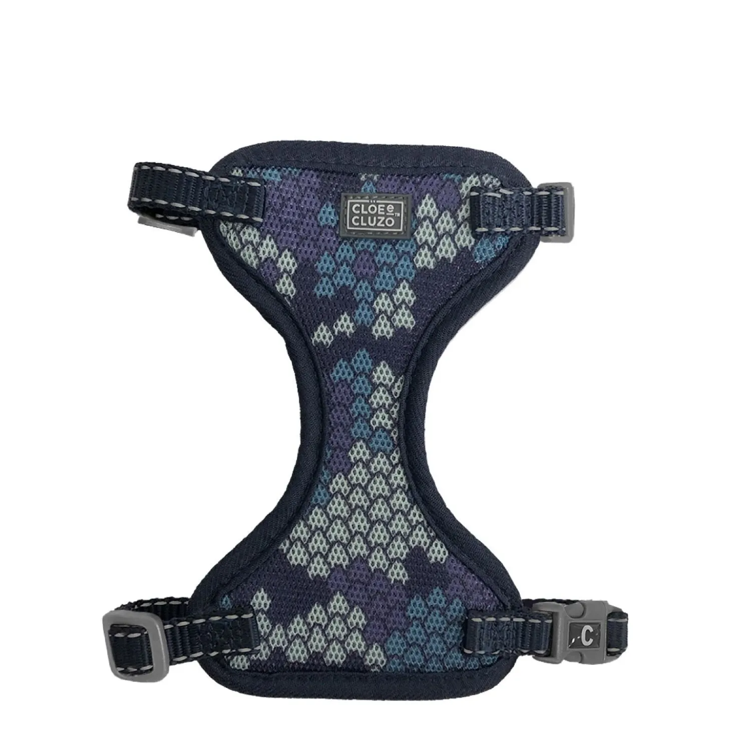 Adjustable Mesh Cat Harness, Camo
