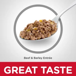 Adult 1-6 Beef & Barley Entrée for Dogs, 370 g