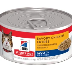 Adult 7+ Savory Chicken Wet Cat Food