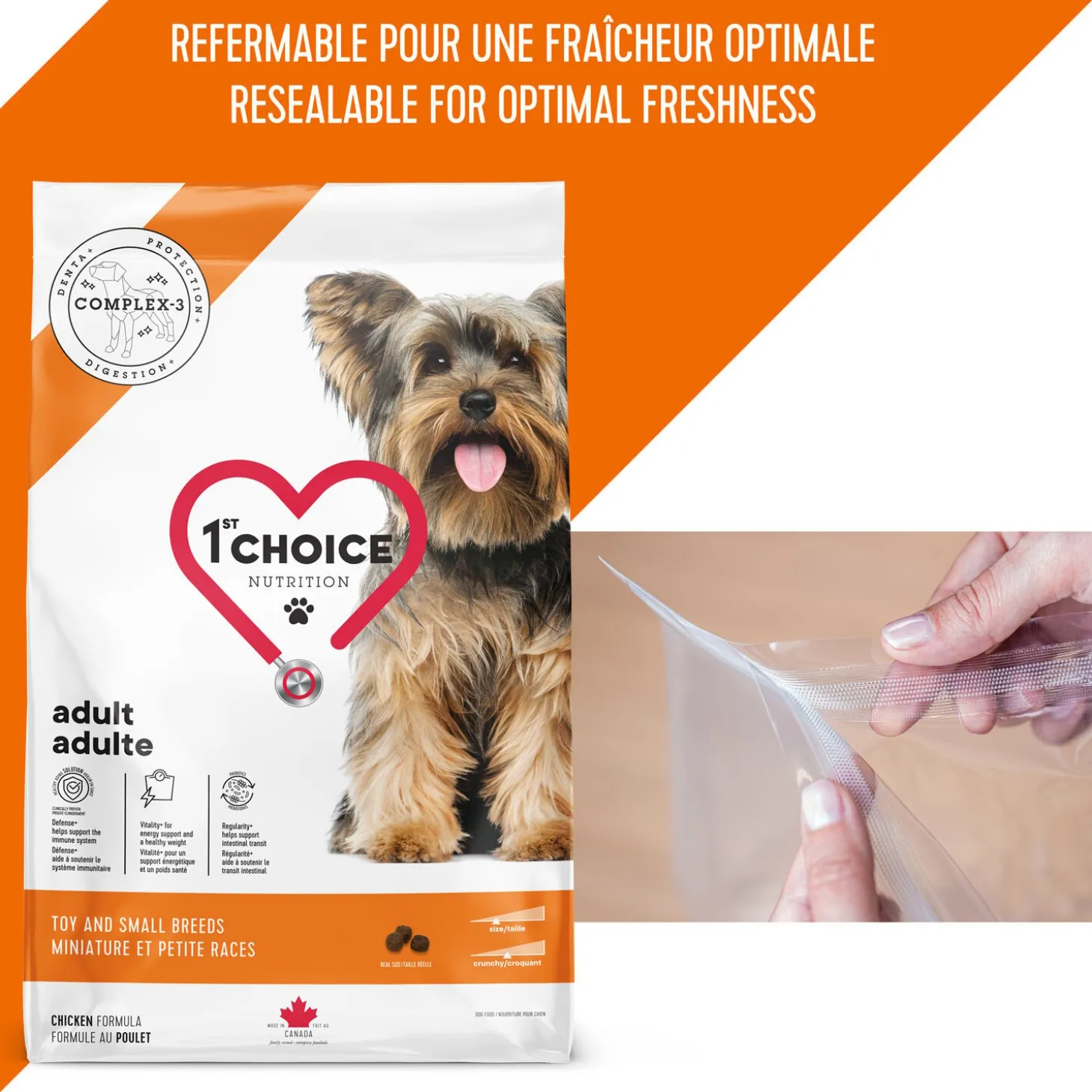 Adult Chicken Formula Toy and Small Breeds
