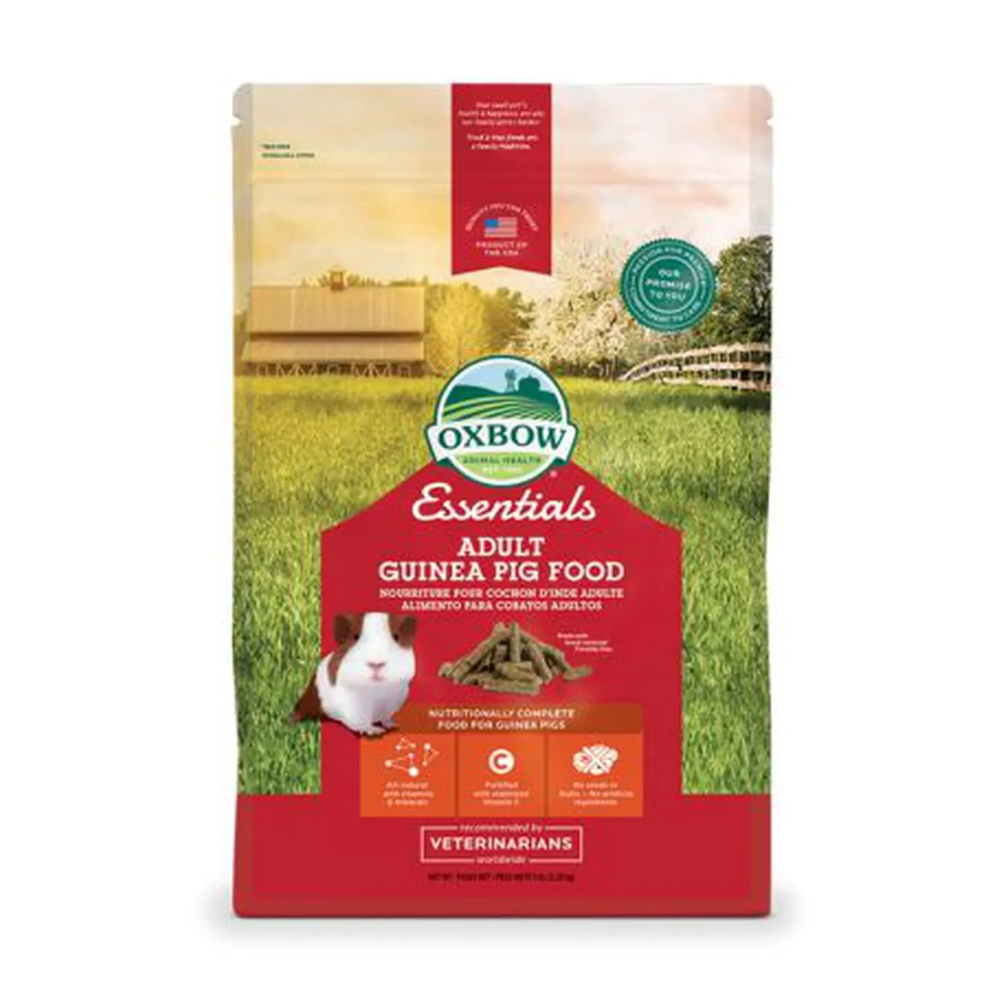 Adult guinea pig food