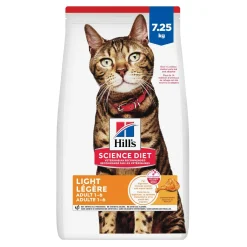 Adult Light Chicken Dry Cat Food, 7.26 kg