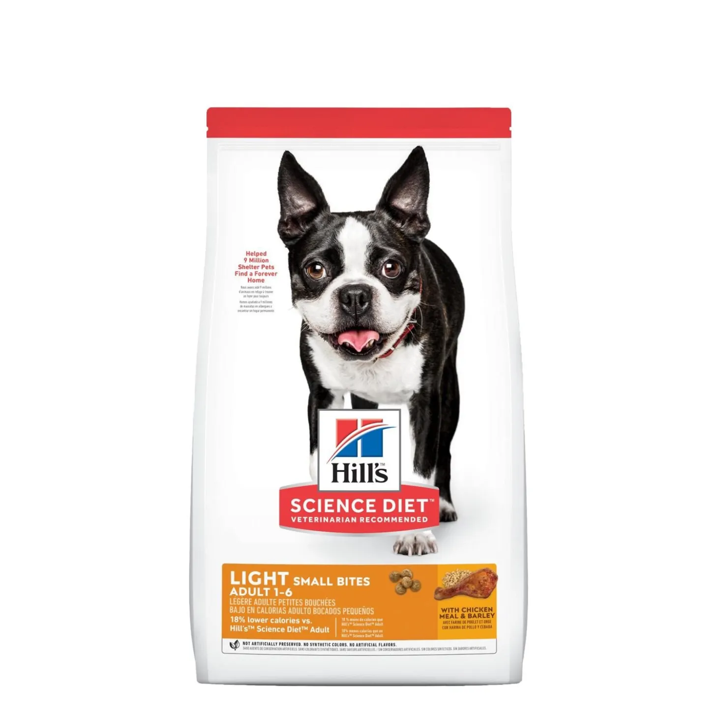 Adult Light Small Bites Chicken Meal & Barley Dry Dog Food, 2.27 kg