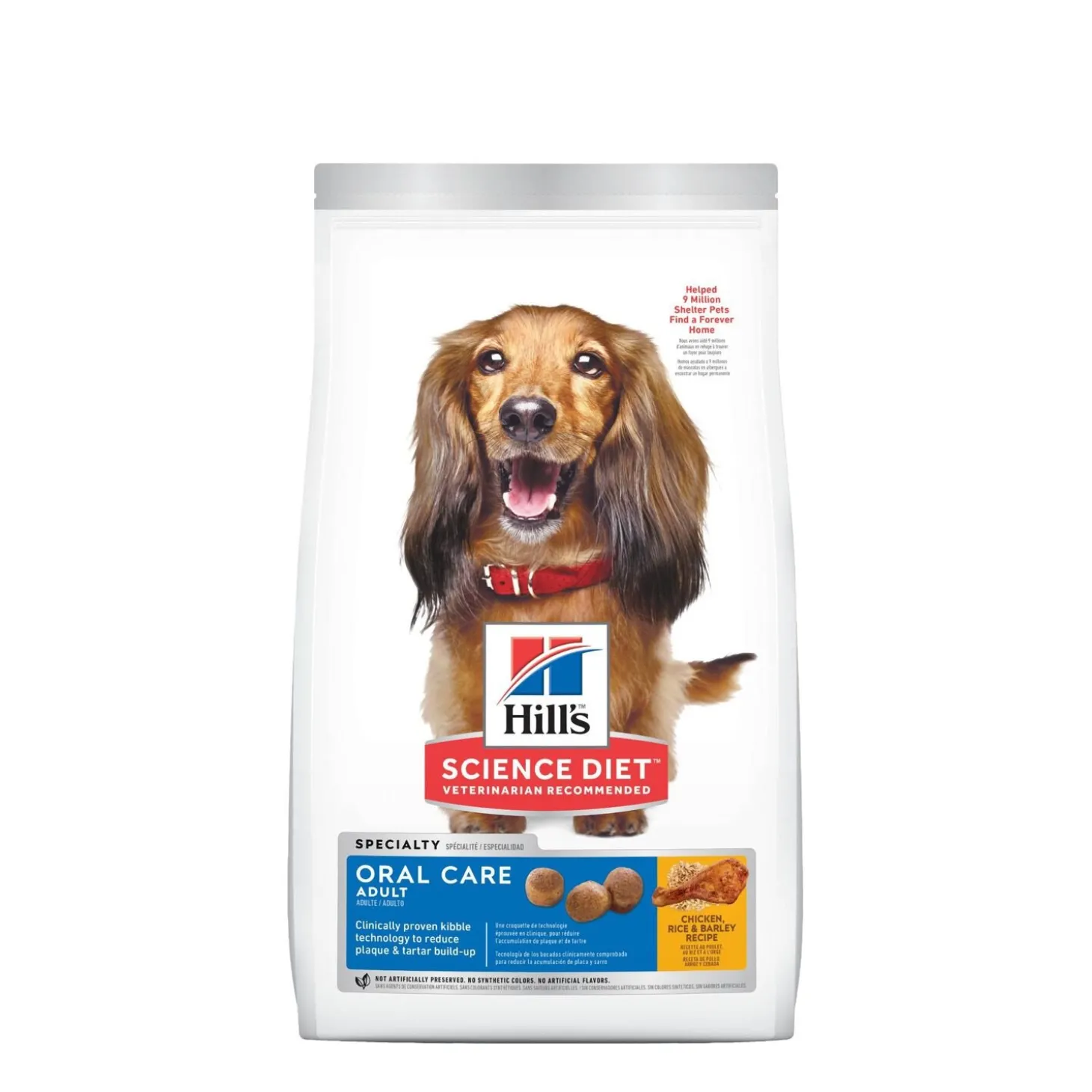 Adult Oral Care Chicken, Rice & Barley Recipe Dry Dog Food, 12.93 kg