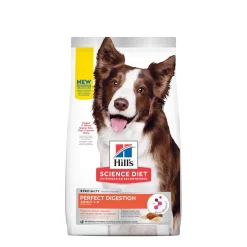 Adult Perfect Digestion Chicken, Brown Rice & Whole Oats Recipe Dry Dog Food, 1.59 kg