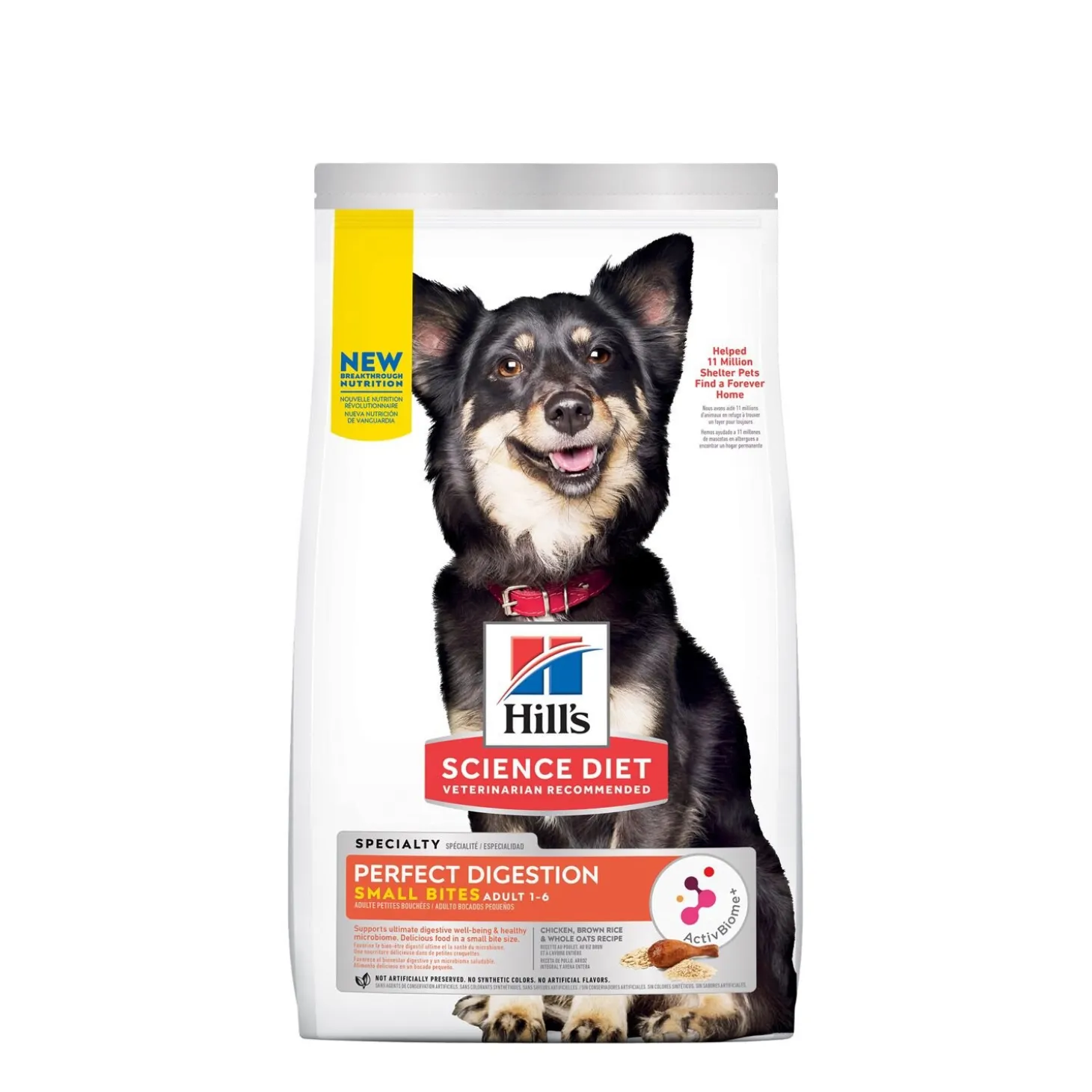 Adult Perfect Digestion Small Bites Chicken, Dry Dog Food, 1.59 kg