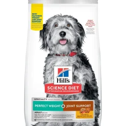 Adult Perfect Weight & Joint Support Chicken Dry Dog Food, 11.34 kg