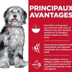 Adult Perfect Weight & Joint Support Chicken Dry Dog Food, 1.3 kg
