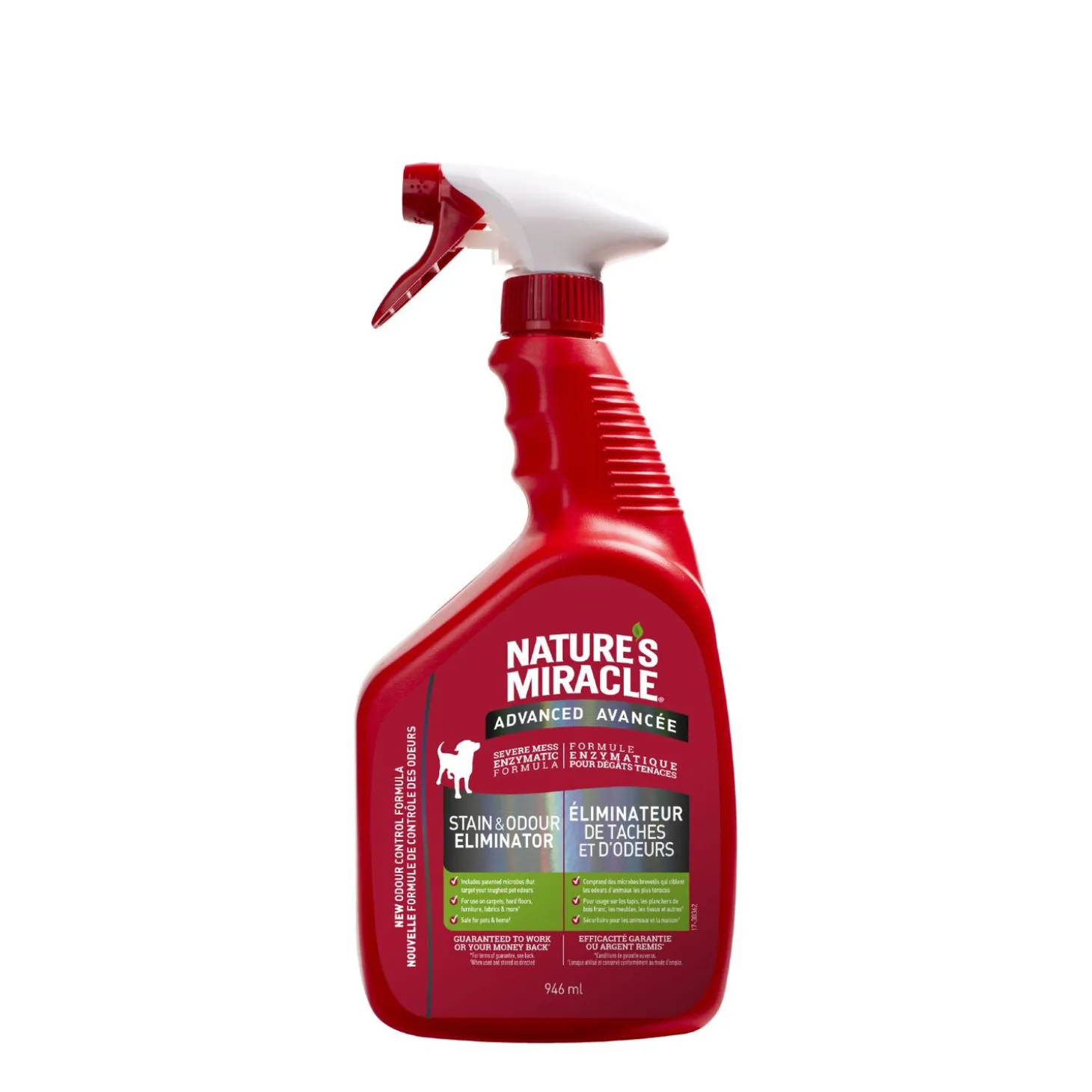Advanced Just For Dogs Stain and Odour Remover 946ml