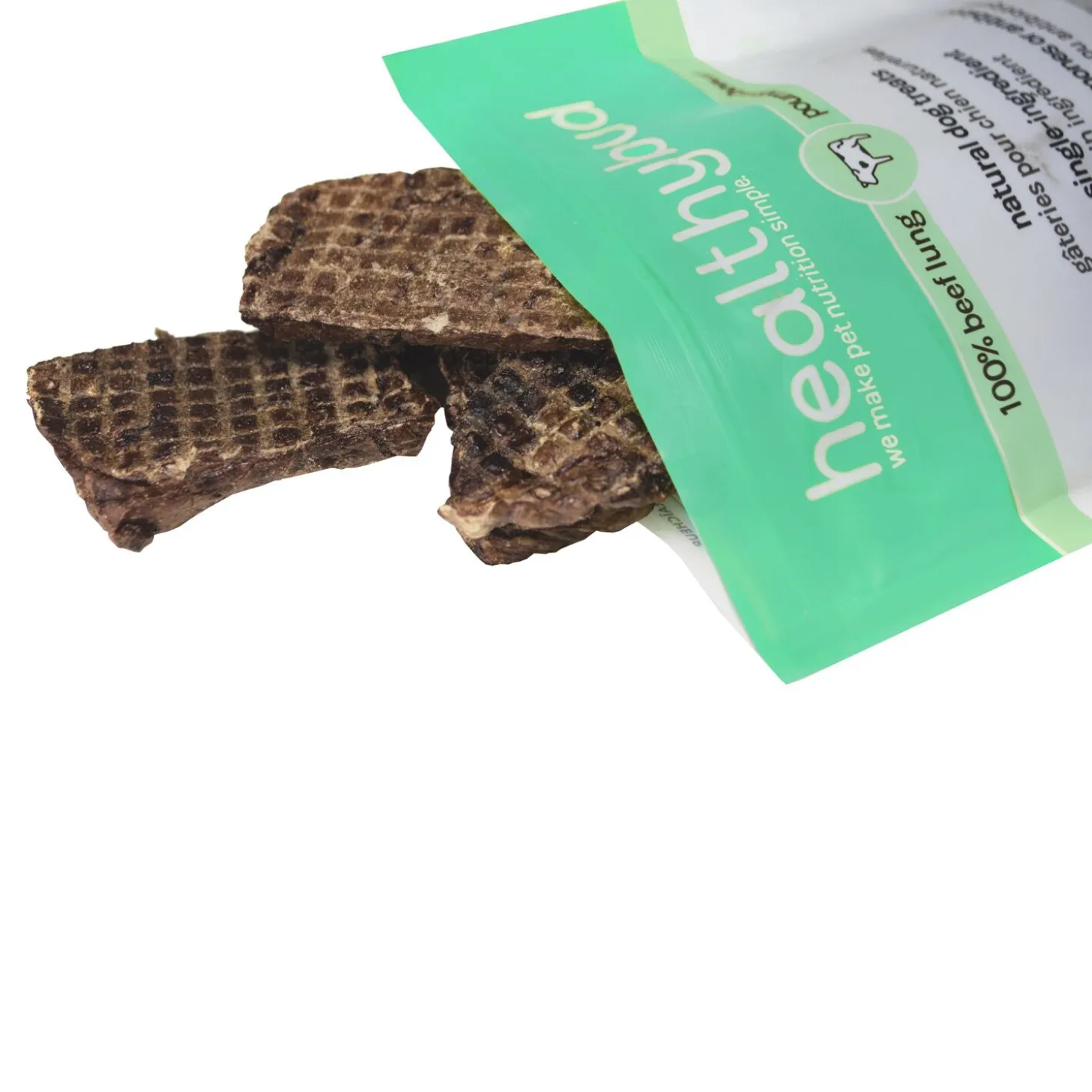 Air Dried Beef Lung Wafers for Dogs