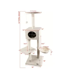 Alaska multi-level cat tree