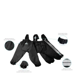 All-weather protective dog pants