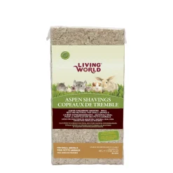 Aspen shavings, 20 L (1200 cu in)