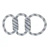 Attached Rope Rings Toy for Dogs