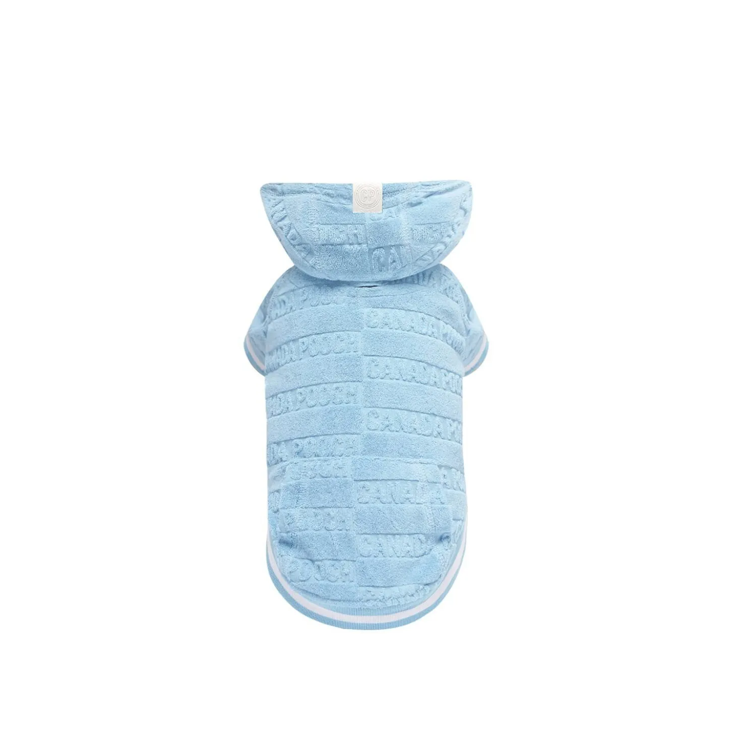 Beach Bum Towel Hoodie, Blue
