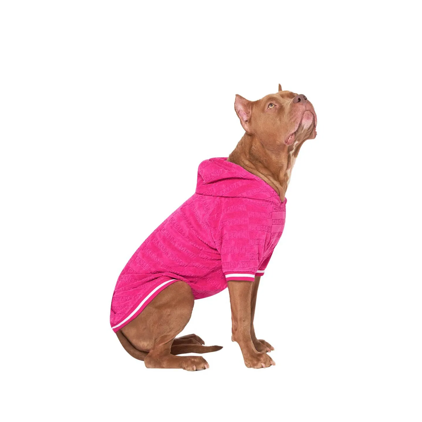 Beach Bum Towel Hoodie, Pink