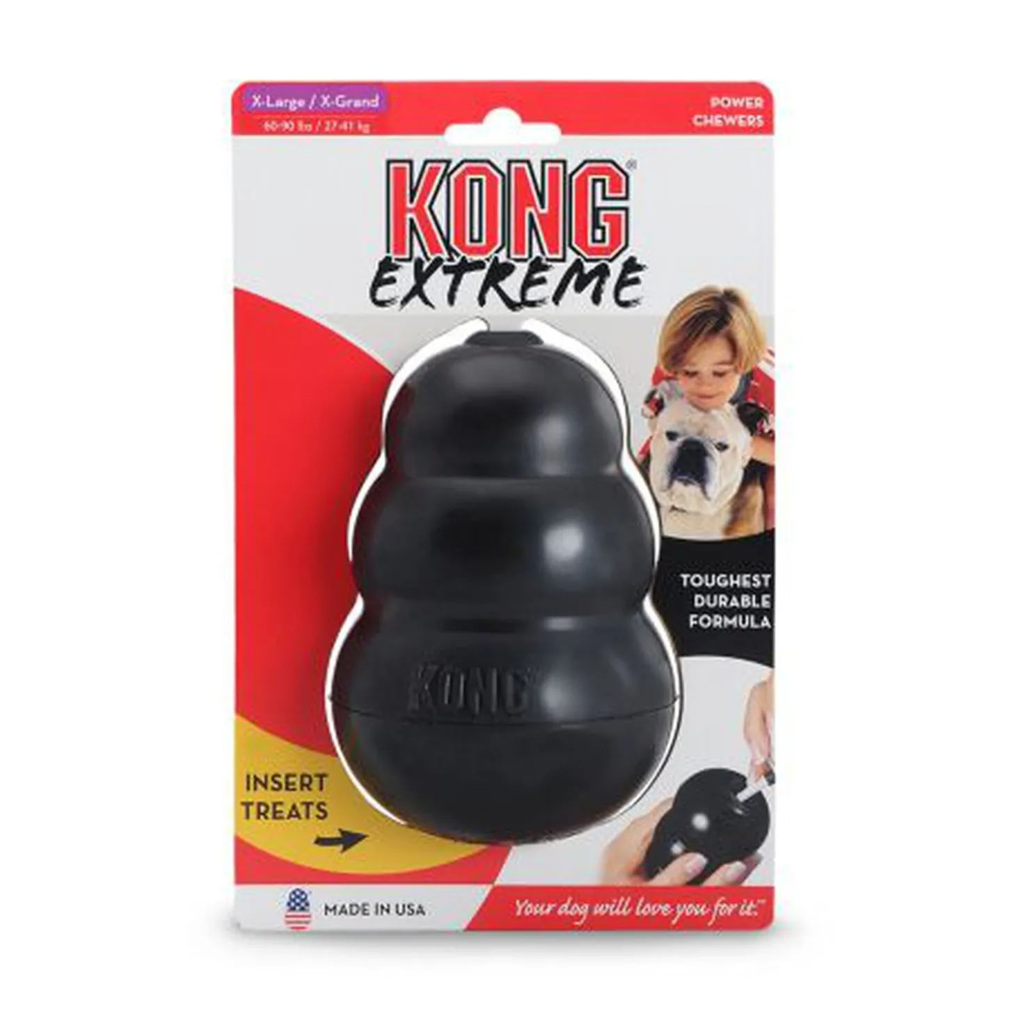 Black bouncing toy