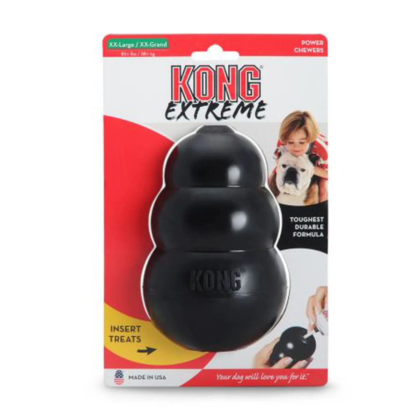 Black bouncing toy