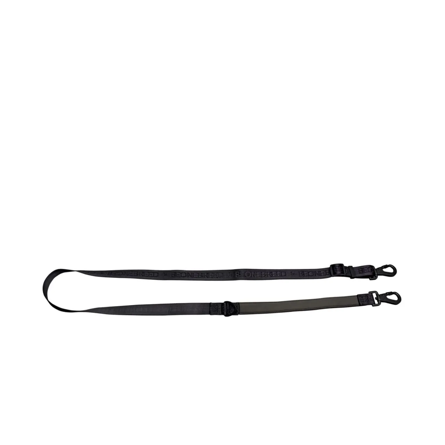 Black Embroidered Dog Leash