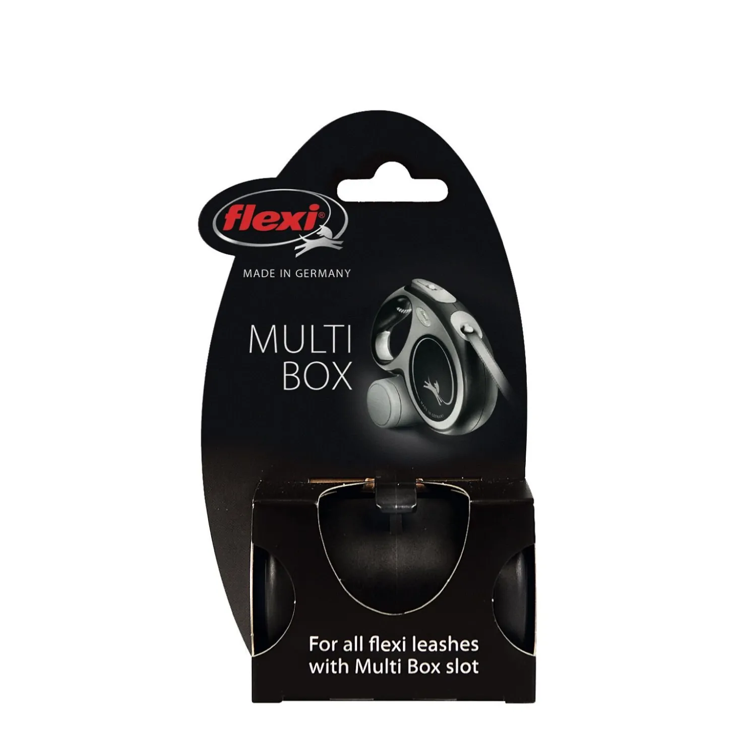 Black multi box for retractable leash