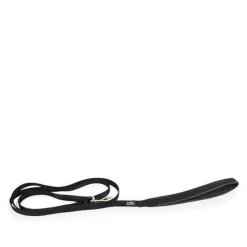 Black nylon cat leash
