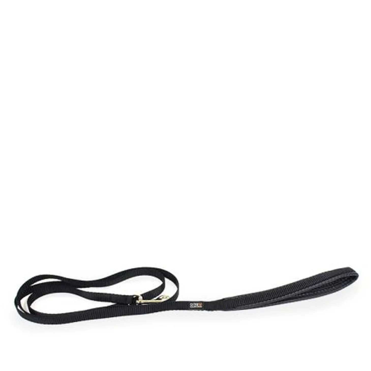 Black nylon cat leash