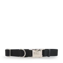 Black nylon collar