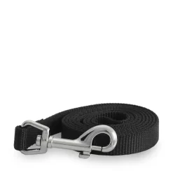 Black nylon simple leash