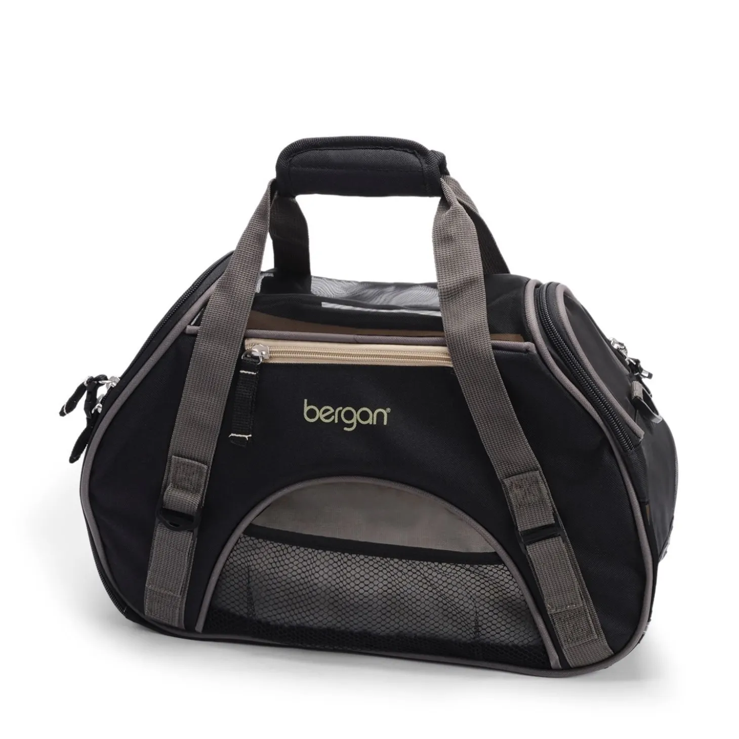 Black sport pet carrier, small