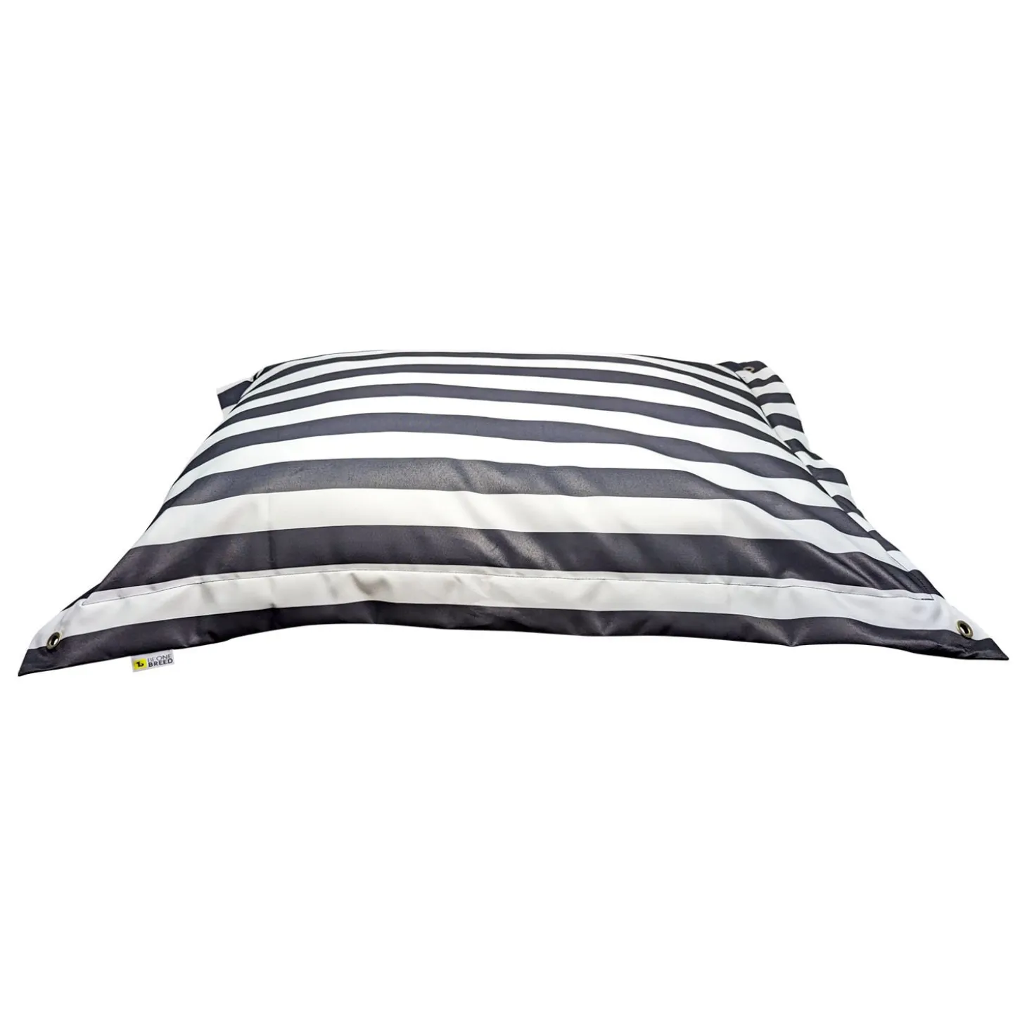 Black Stripes Outdoor Cloud Pillow Cover