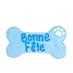 Bonne fête Bone, blue