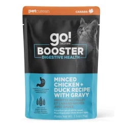 Booster Digestive Health Minced Chicken and Duck with Gravy for Cats, 71 g
