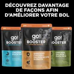 Booster Tranquility Minced Chicken with Gravy Meal Topper for Dogs, 79 g