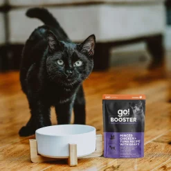 Booster Weight Management Minced Chicken and Tuna with Gravy for Cats, 71 g