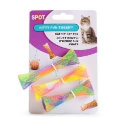 Bouncing tubes with catnip