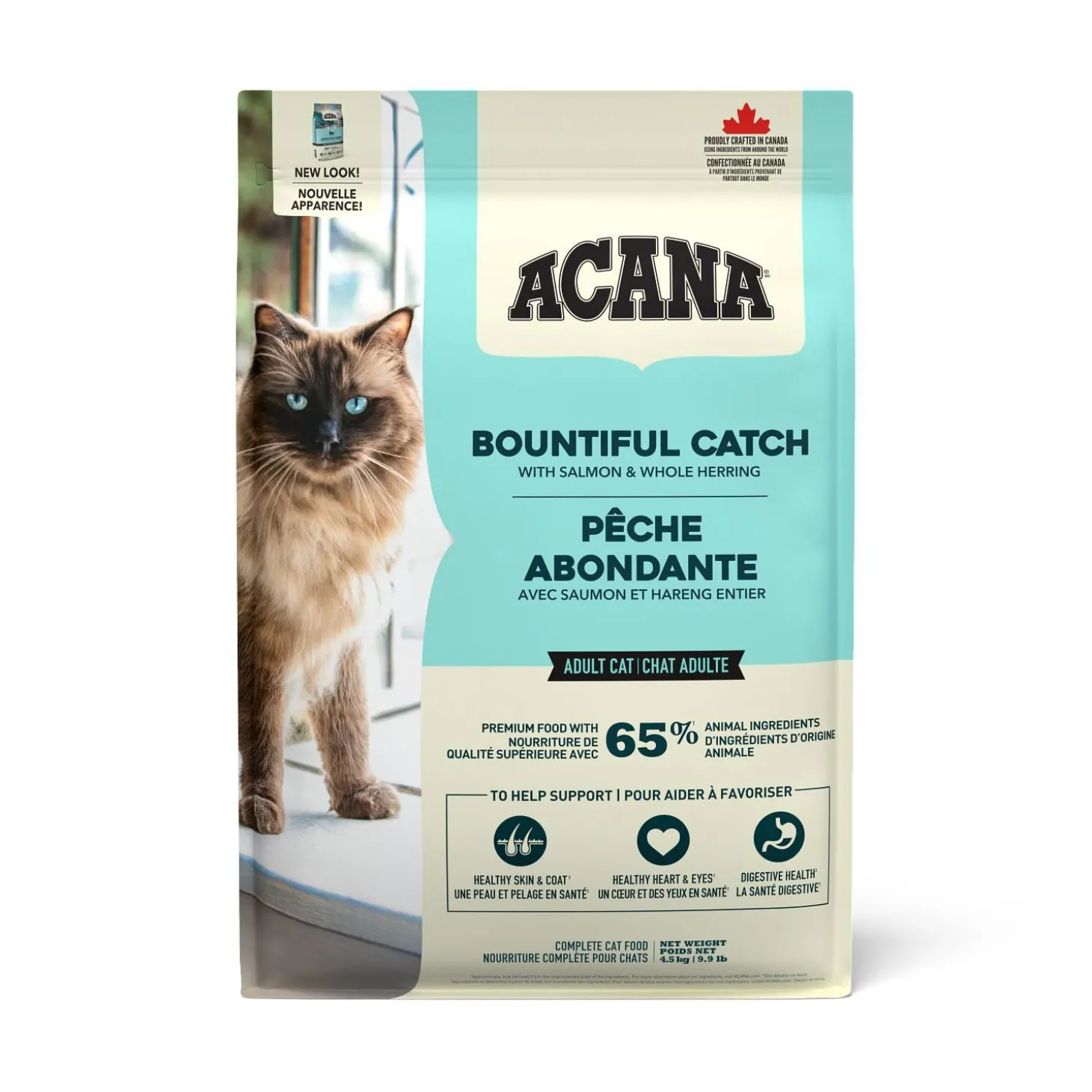 Bountiful Catch Dry Cat Food, 4.5 kg