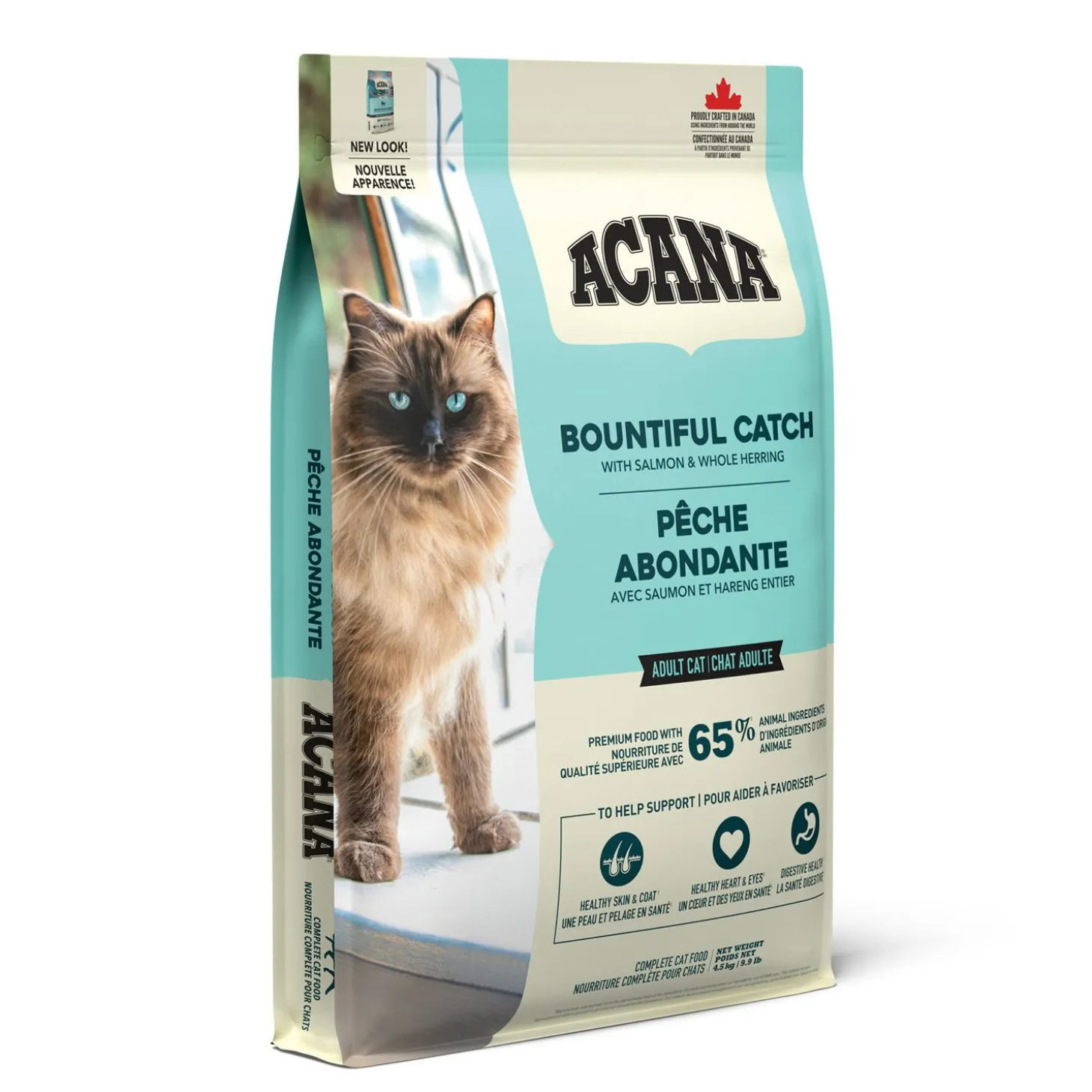 Bountiful Catch Dry Cat Food, 4.5 kg