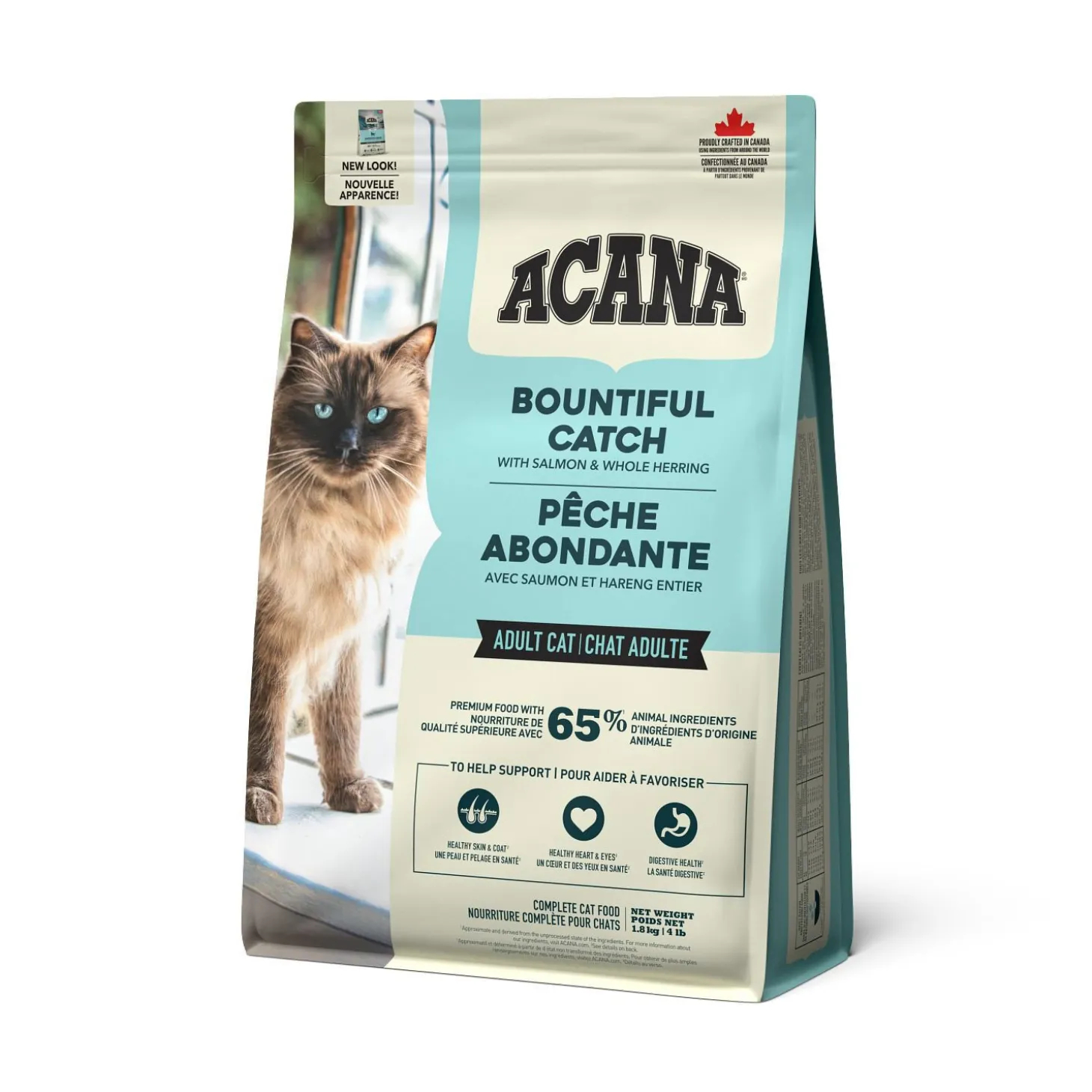 Bountiful Catch Dry Cat Food, 1.8 kg