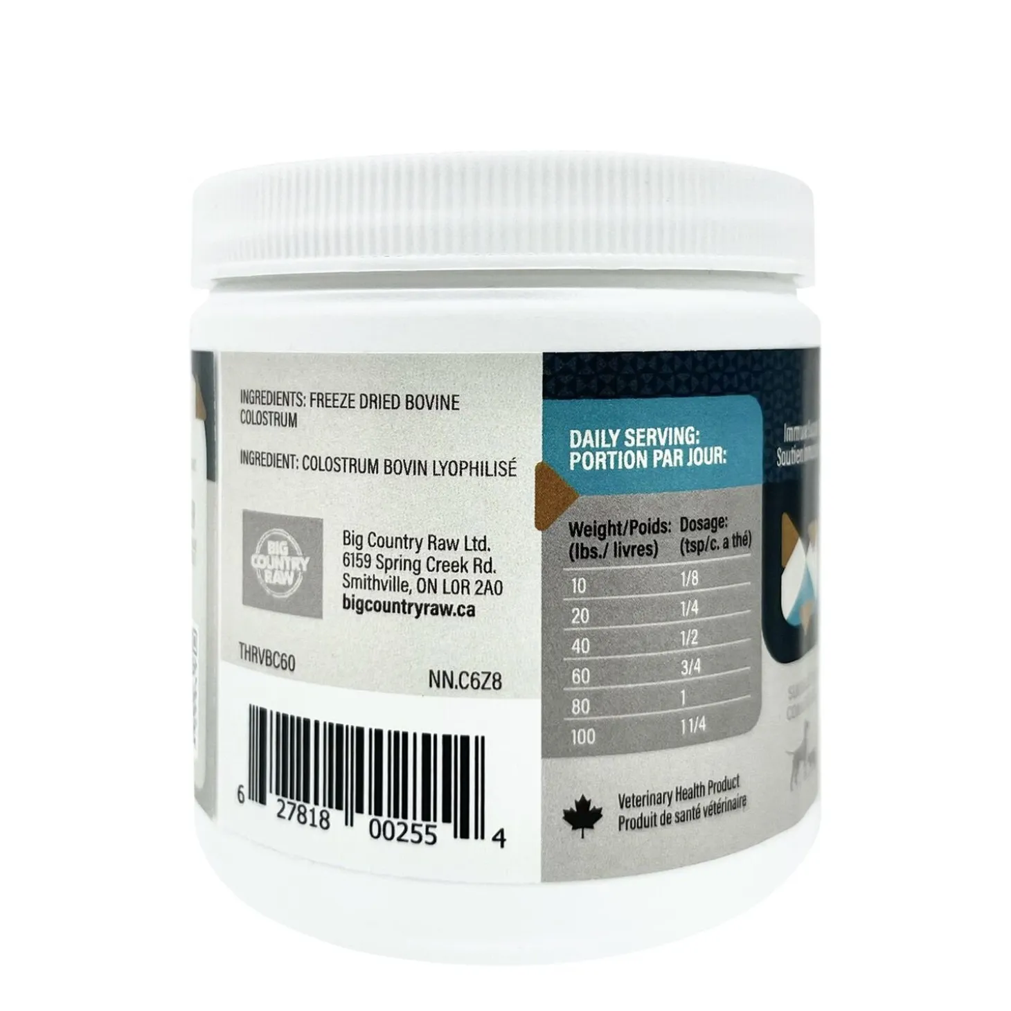 Bovine Colostrum immune support supplement