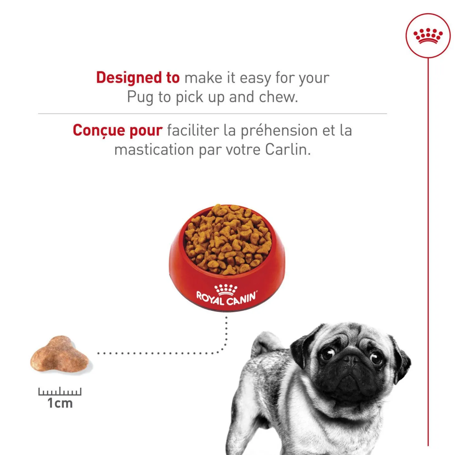 Breed Health Nutrition® Adult Pug Dry Dog Food