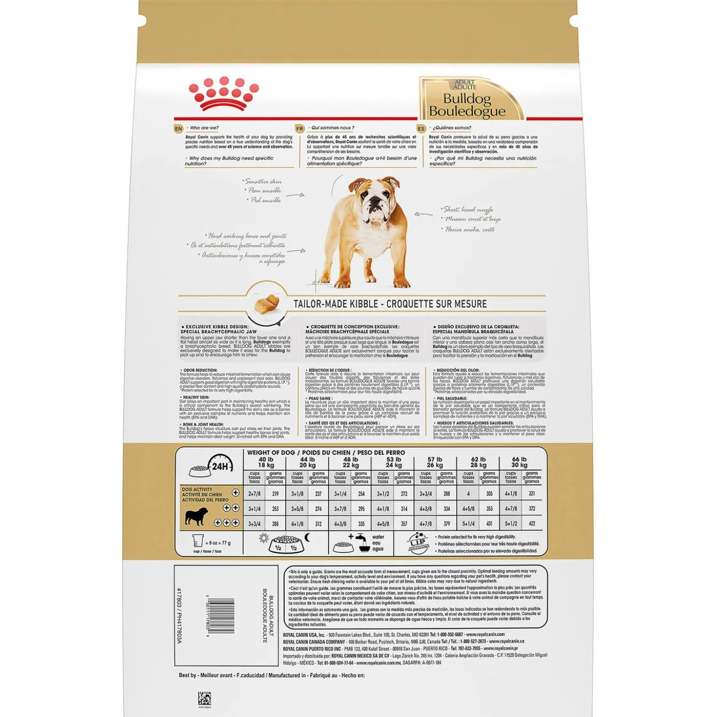 Breed Health Nutrition® Bulldog Adult Dry Dog Food