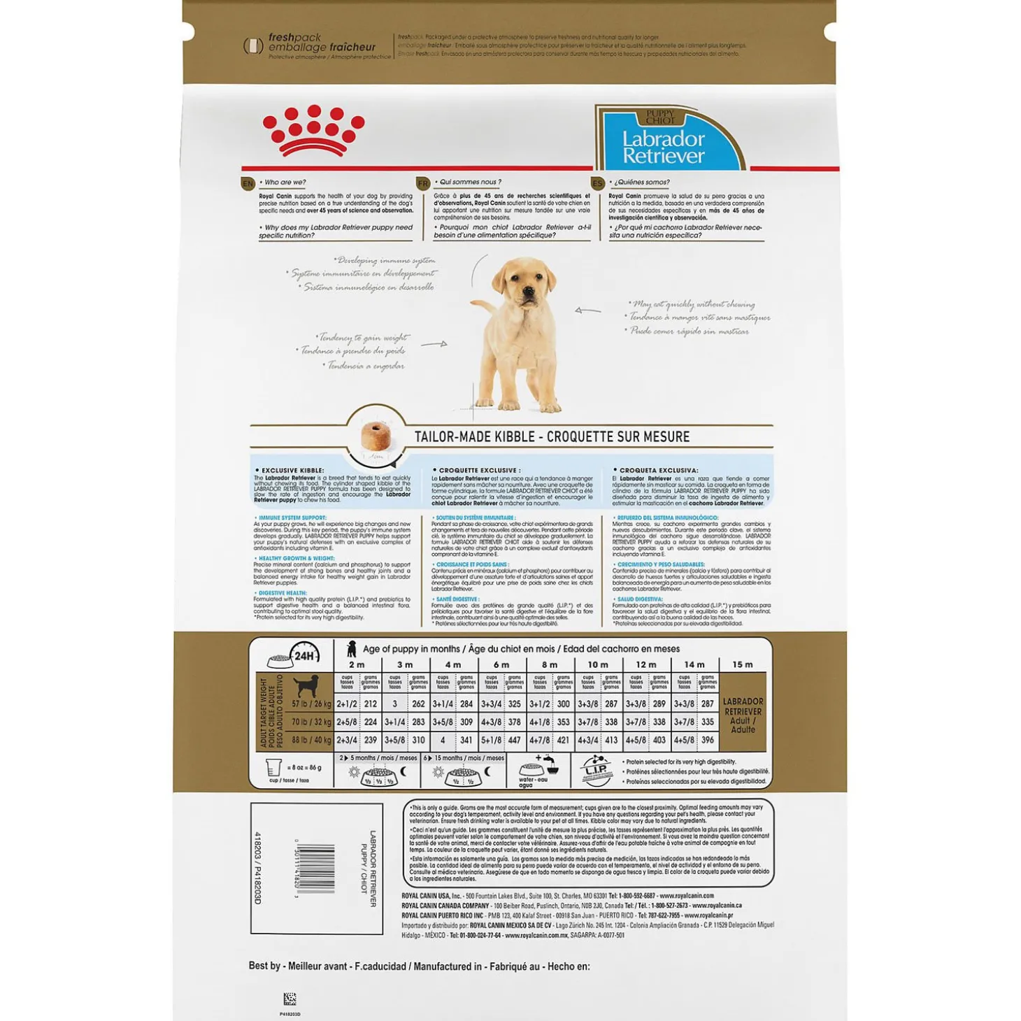 Breed Health Nutrition® Labrador Retriever Puppy Dry Food