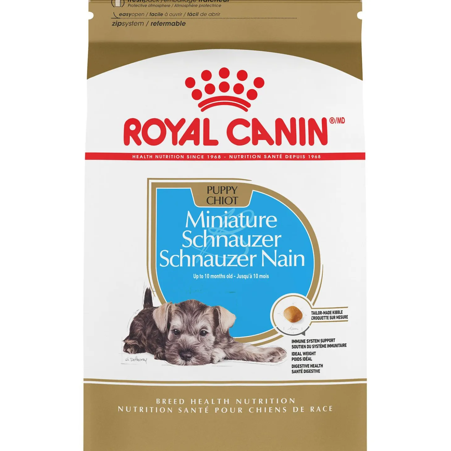 Breed Health Nutrition® Miniture Schnauzer Puppy Dry Food
