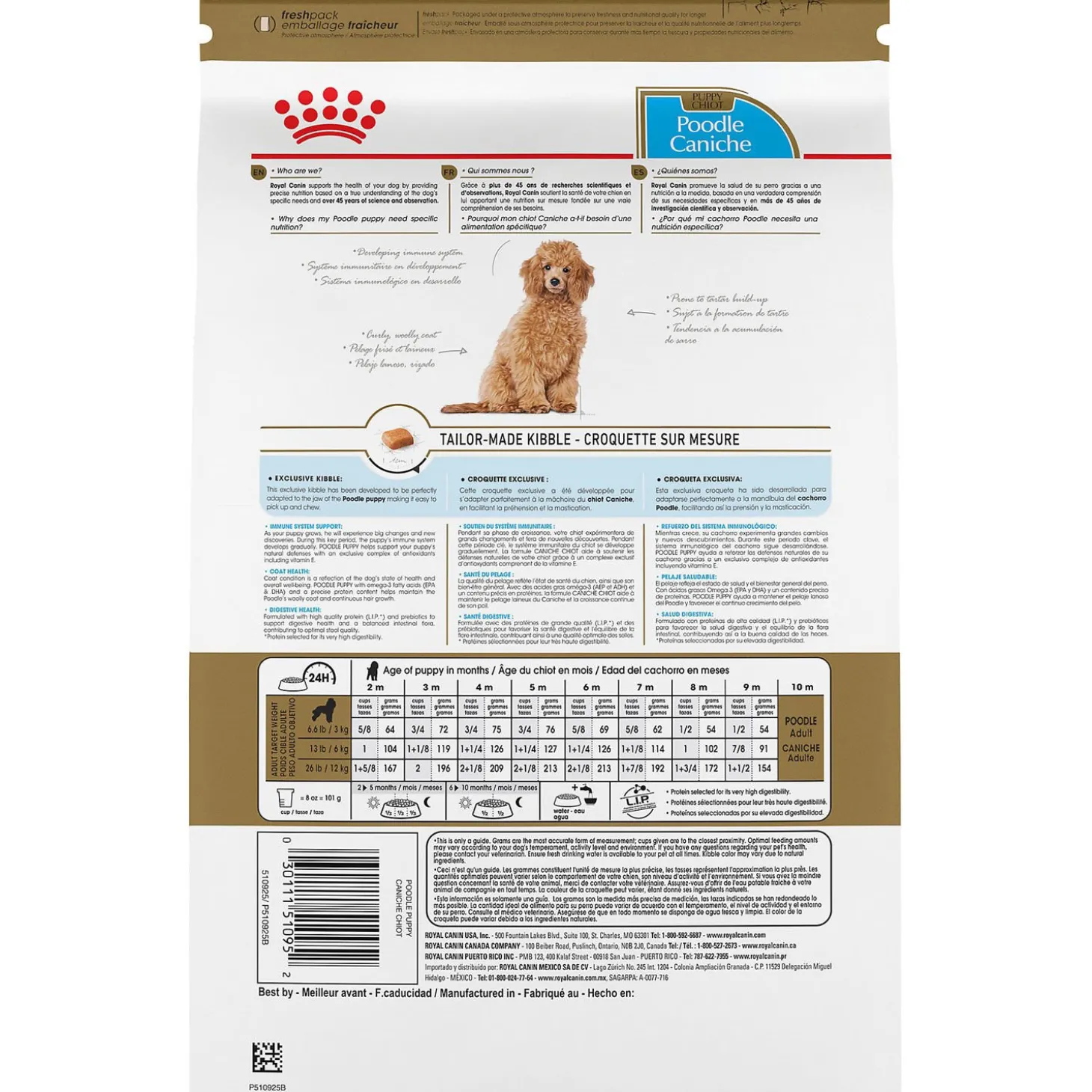 Breed Health Nutrition® Poodle Puppy Dry Puppy Food