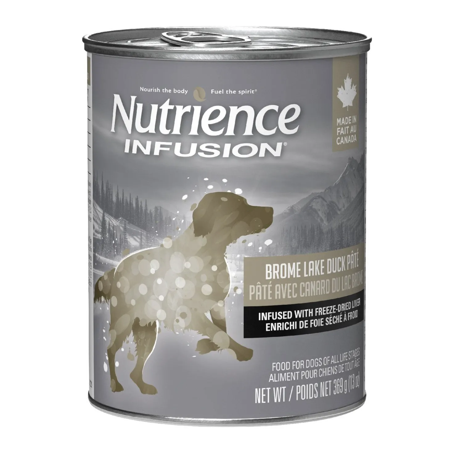 Brome Lake Duck Pâté for Dogs, 369 g