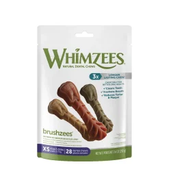 Brushzees Dog Daily Dental Treats, Extra Small